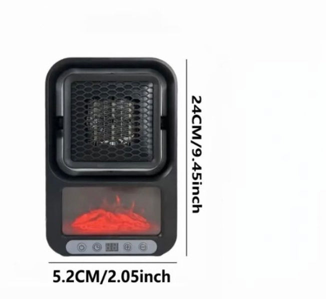 Portable 800W Electric Heater, Ceramic Electric Portable Fan Heater, Indoor Mini Desktop Space Heater Portable 800W Electric Heater, Ceramic Electric Portable Fan Heater, Indoor Mini Desktop Space Heater